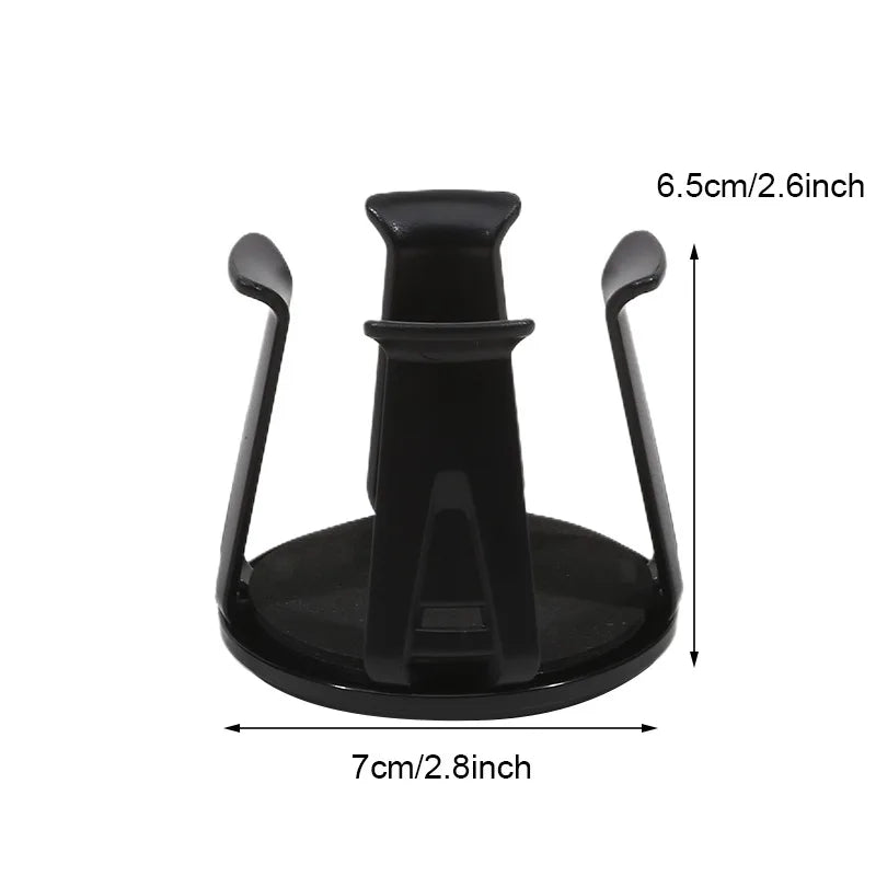 Multifunction Car Beverage Cup Bottle Holder Adhesive Cup Storage Rack Holder Car Drink Rack Auto Interior Accessories Black