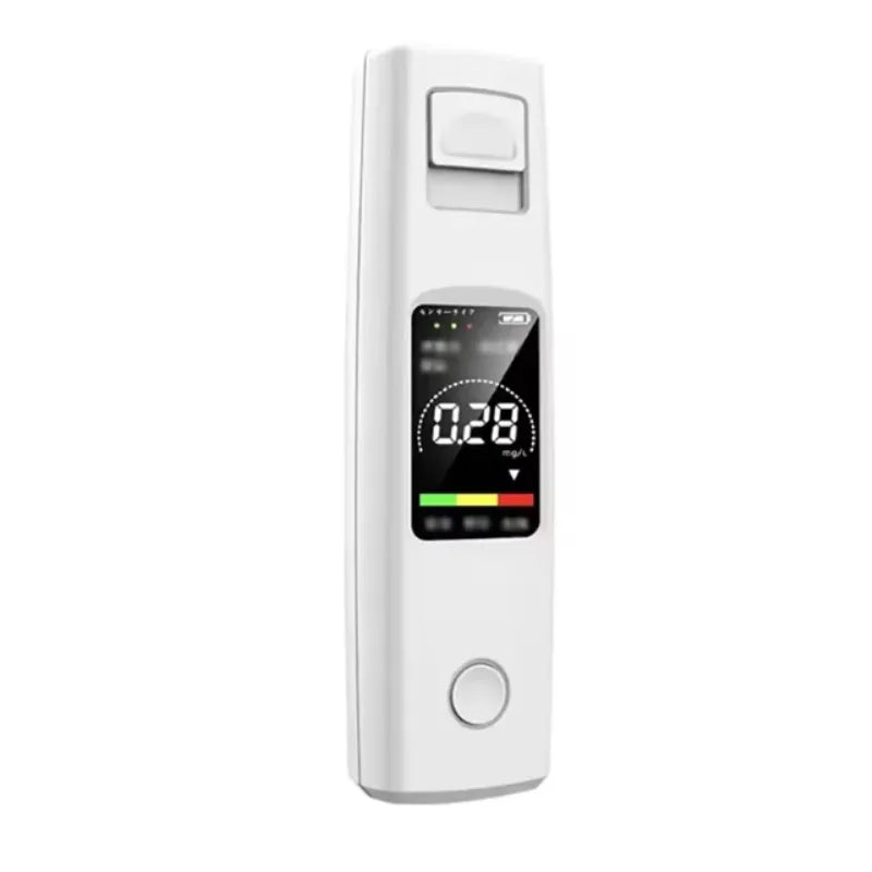 Portable Breath Alcohol Tester Mini High Precision Digital Breathalyzer Keychain Drunk Driving Detector For Personal Safety
