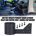 Universal Black Drink Cup Holder With Screws For Peugeot Boxer Fiat Ducato Citroen Relay (2006-2023) Auto Interior Accessories