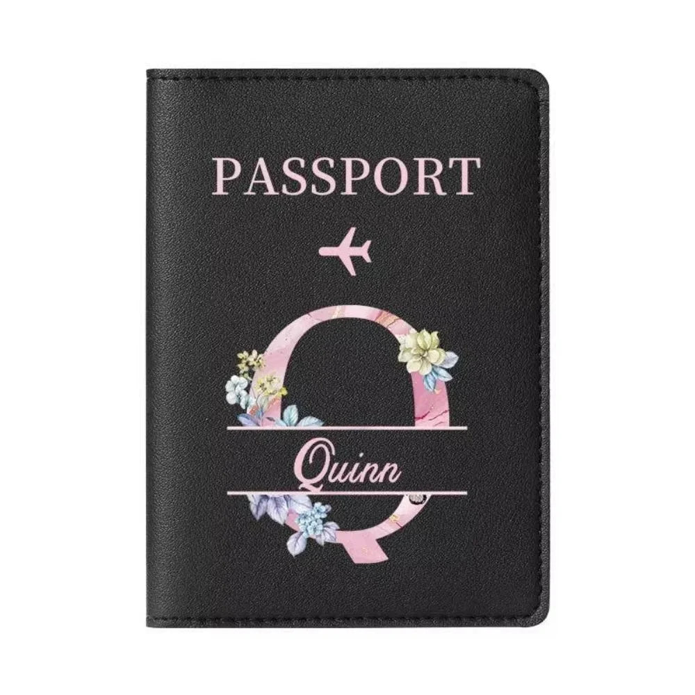 Personalized Passport Holder with custom Cute Cartoon Shiba Print, Multifunctional Ticket & Travel Document Organizer