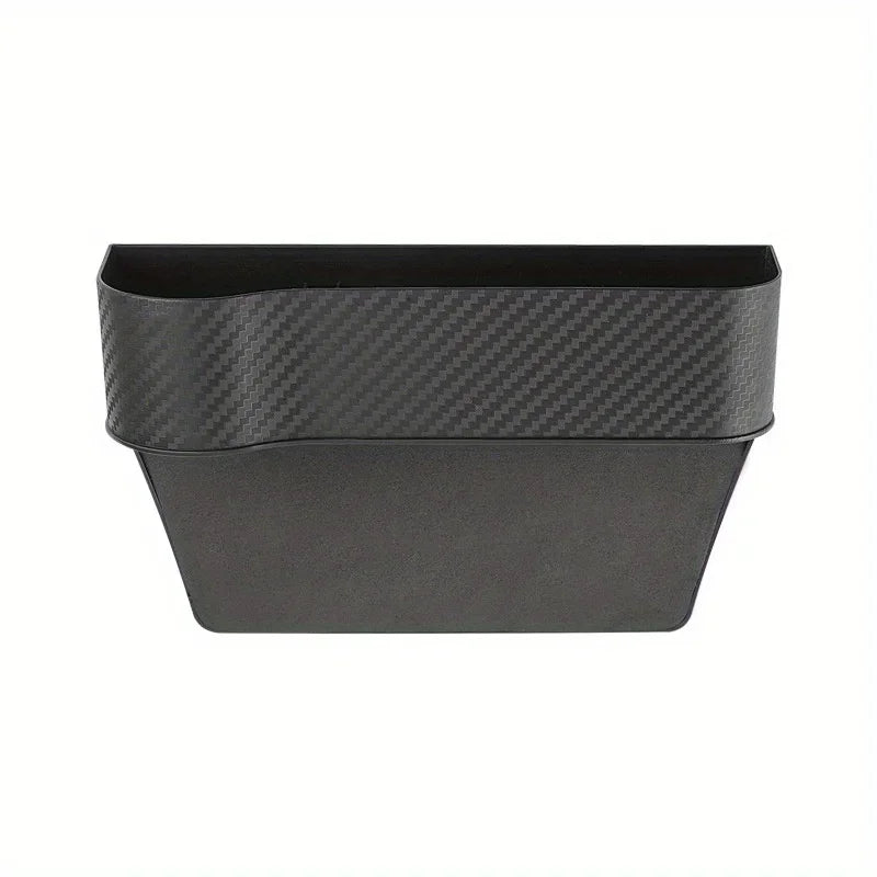 Car seat gap filling material, car seat storage box, and storage front and side seat space storage box