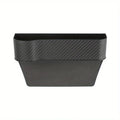 Car seat gap filling material, car seat storage box, and storage front and side seat space storage box