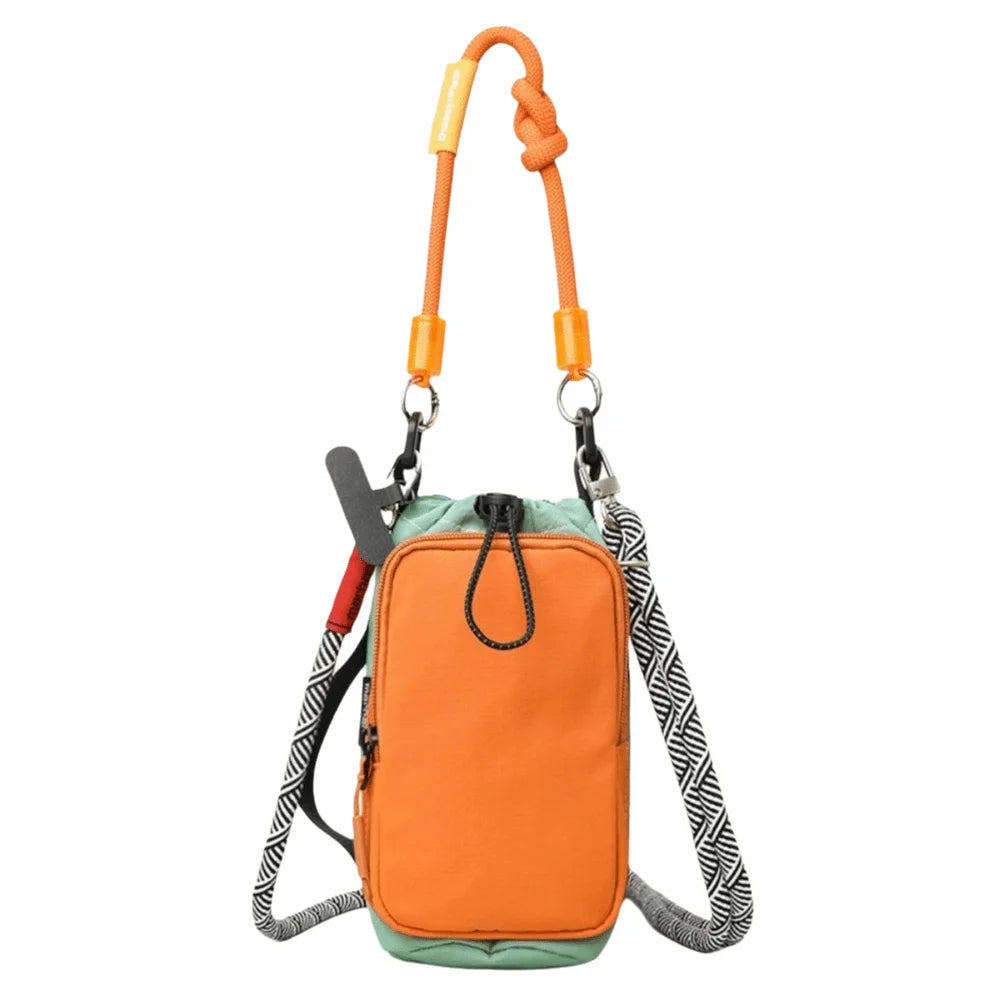 Lightweight Travel Crossbody Bag Waterproof Large Capacity Drawstring Bucket Bag Quick-drying Drawstring Closure