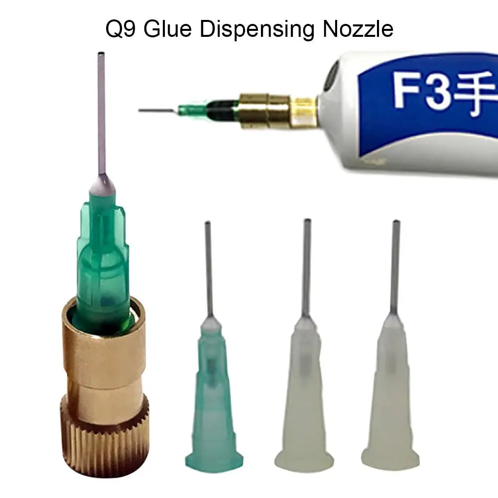 Q9 Glue Dispensing Nozzle Adapter for B7000/T7000/T8000 Glue Outlet Adjustable Size Dispensing Head
