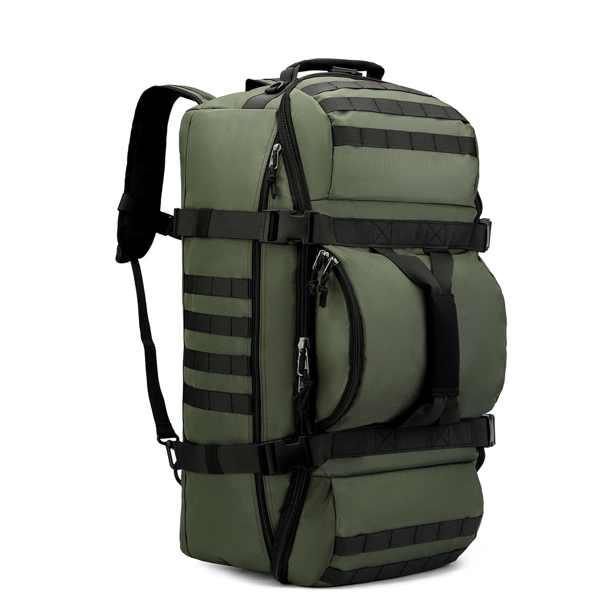 Outdoor Mountaineering Bag 90L Super Large Capacity Backpack Waterproof Long-Distance Travel Hiking Backpack Camping Storage Backpack Forest Off-Road Club Desert Travel