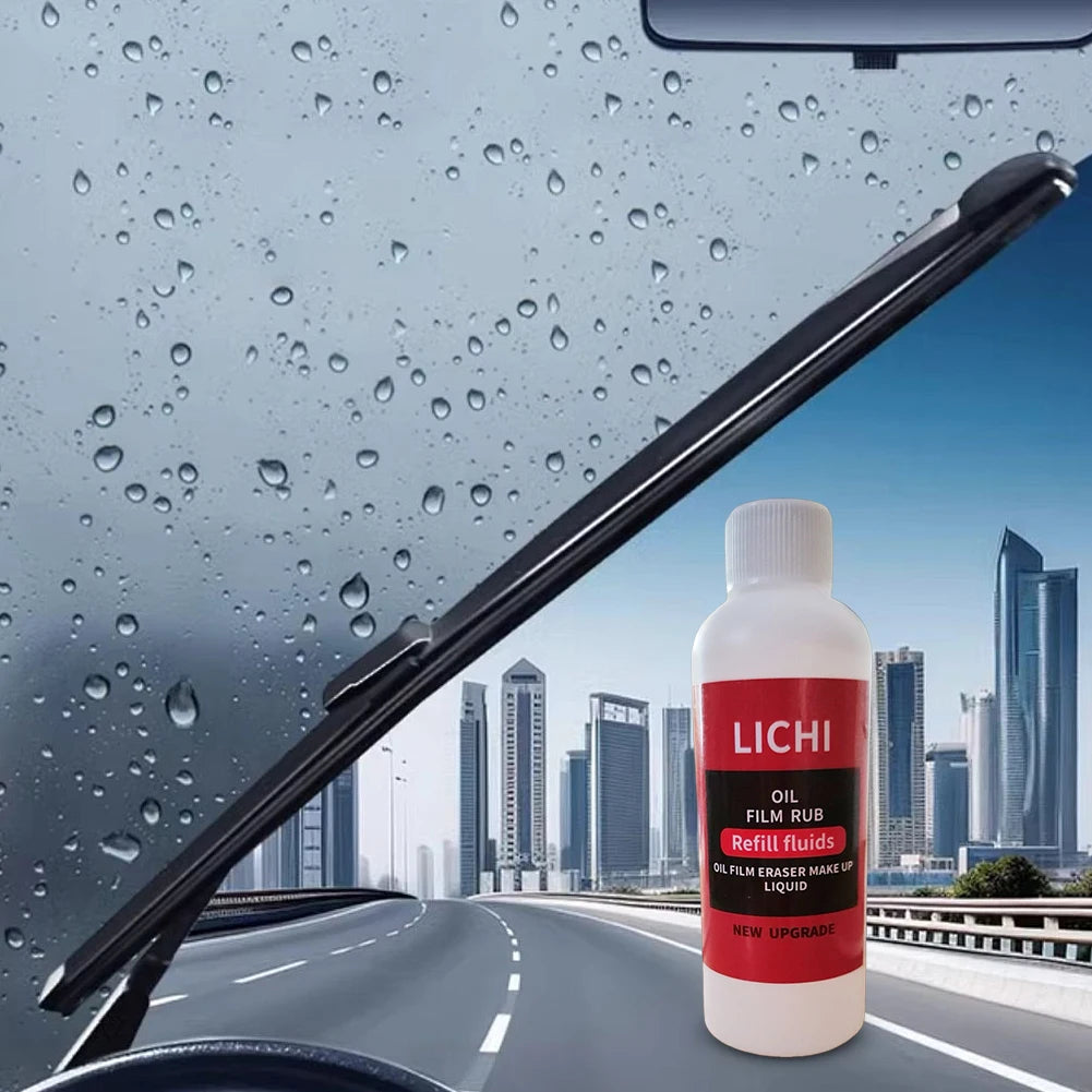 100ml Oil Film Cleaner Remover Car Glass Maintenance Agent Windshield Oil Film Removal Auto Dirt Removal Tool