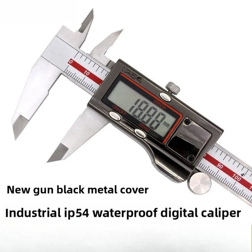 0-150/200/300mm Digital Caliper IP54 Dustproof Waterproof Protection Stainless Steel High Accuracy Industrial Gauge Tool