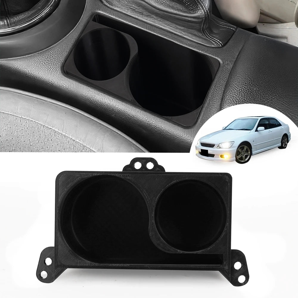 Double Cup Holder Storage Rack For Cup Holders of the 01-05 Lexus IS300 3D Printed