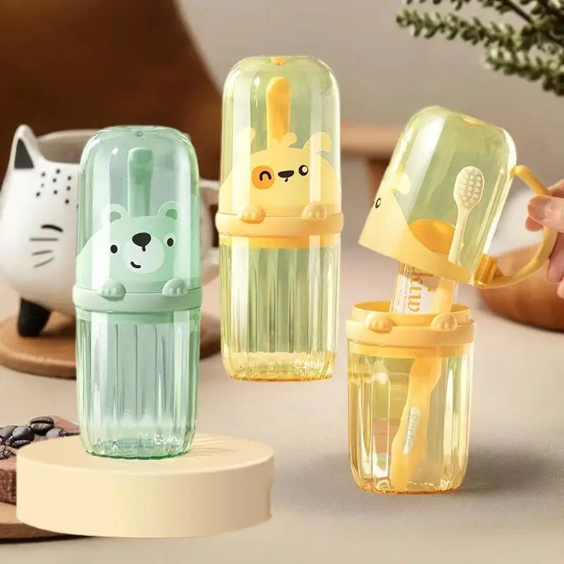 Travel Mouthwash Brushing Cup Toothbrush Portable Home Washing And Toothpaste Storage