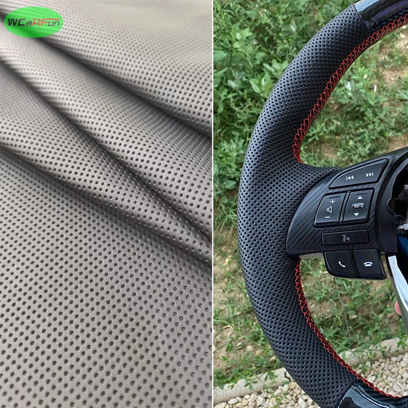 Car Steering Wheel Cover Anti-Slip Leather Braid For Mini (Hatchback/Mini) JCW Clubman JCW Convertible JCW Countryman
