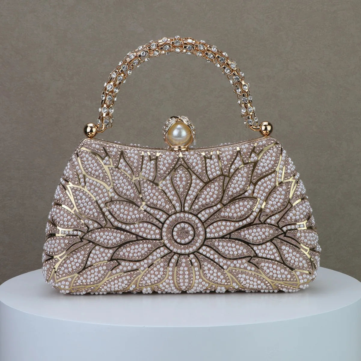 Ladies Rhinestone Clutch  Evening Bag Fashion Handbag Party Bag Banquet Bag