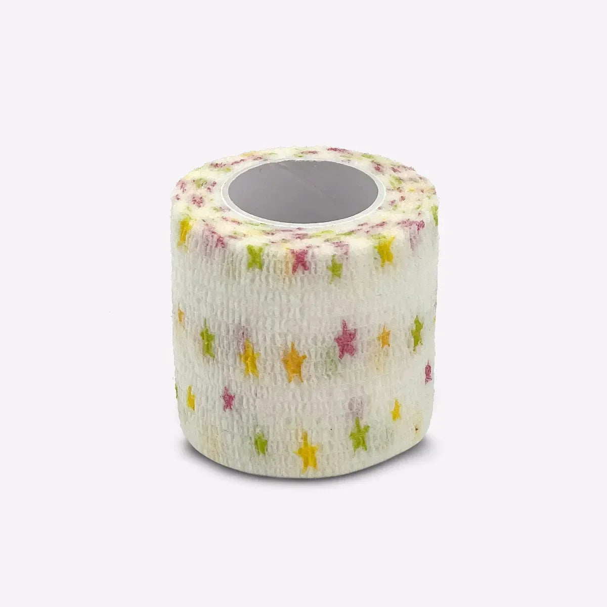 Printed Self Elastic Adhesive Athletic Tape Wraps 2.5cm Sports Colorful Bandage for Tattooing Finger Joint Knee Pet