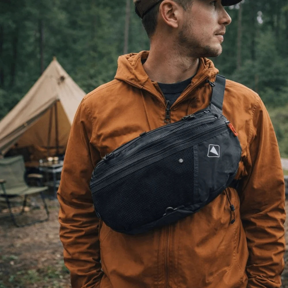 Unisex Large Capacity Crossbody Bag Large Storage Stylish Design Shoulder Backpack Multifunctional Fanny Pack Outdoor Travel