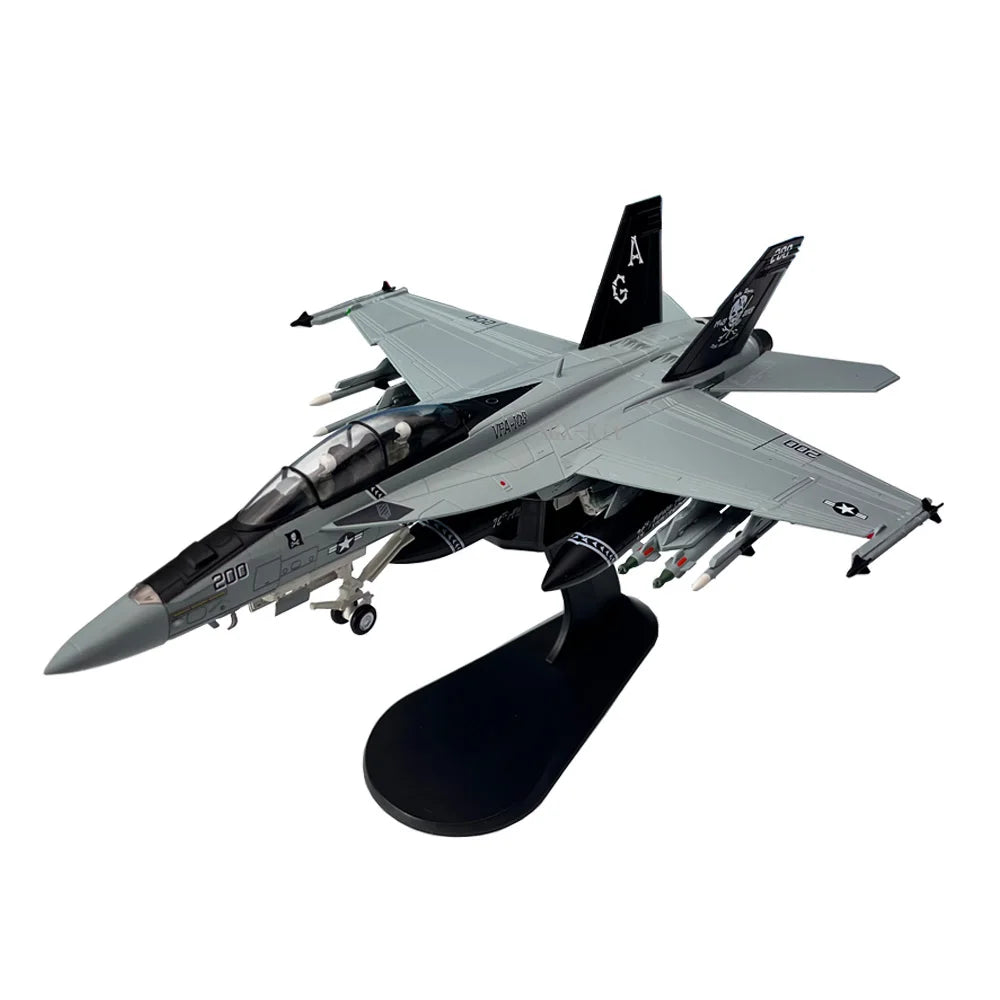 1:72 Scale US Army F/A-18F F-18 F18 Super Hornet Fighter Finished Metal Model Military Plane Airplane Collection Gift