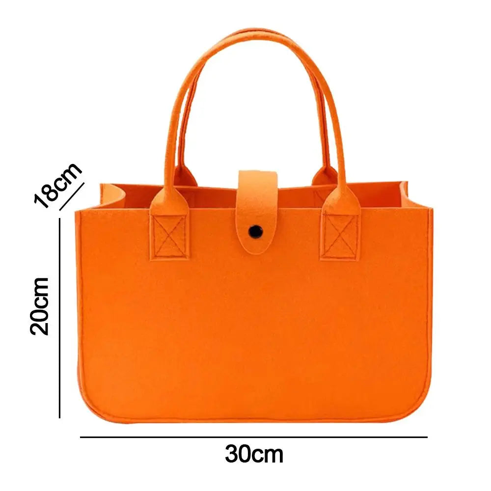 New Felt Felt Shoulder Bag Toy Sundries Large Capacity Messenger Bag Storage Organizer Crossbody Handbag Women