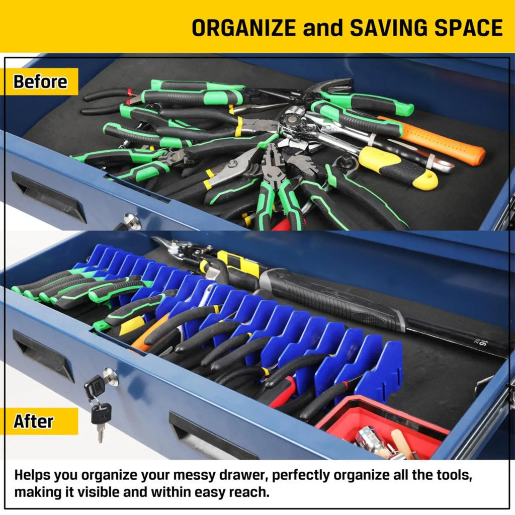 Plier Organizer Plier Holder and Cutter Organizer Sturdy Plier Storage Holder Tools Set Toolbox Storage for Cutters Hammers Hand