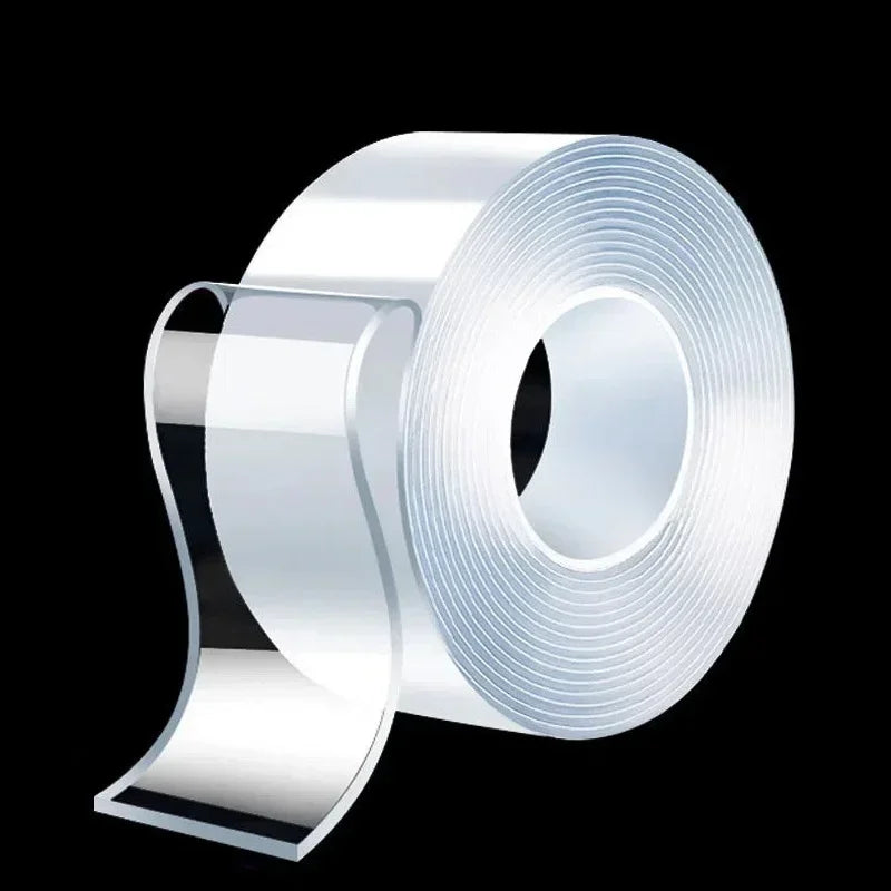 Ultra-strong Double-sided Adhesive Nano Tape Clear Removable Waterproof Extra Strong Sticky Strip Heavy-duty Two Side Tape
