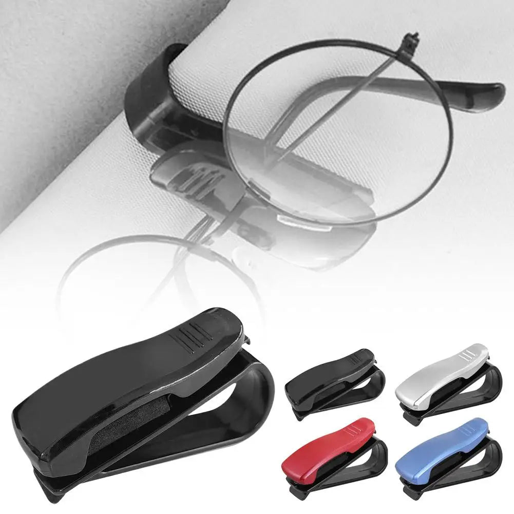 Car Sun Visor Glasses Clips, Multi-functional Sunglasses Clips, Sun Bill Card, Visor Holder, Clip Storage Car P1I1