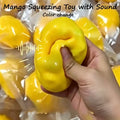 Handmade Warm Crispy Mango Squishy Fidget Ball Color-Changing Asmr Sensory Stress Relief Toy Squeeze Toy for Stress Relief