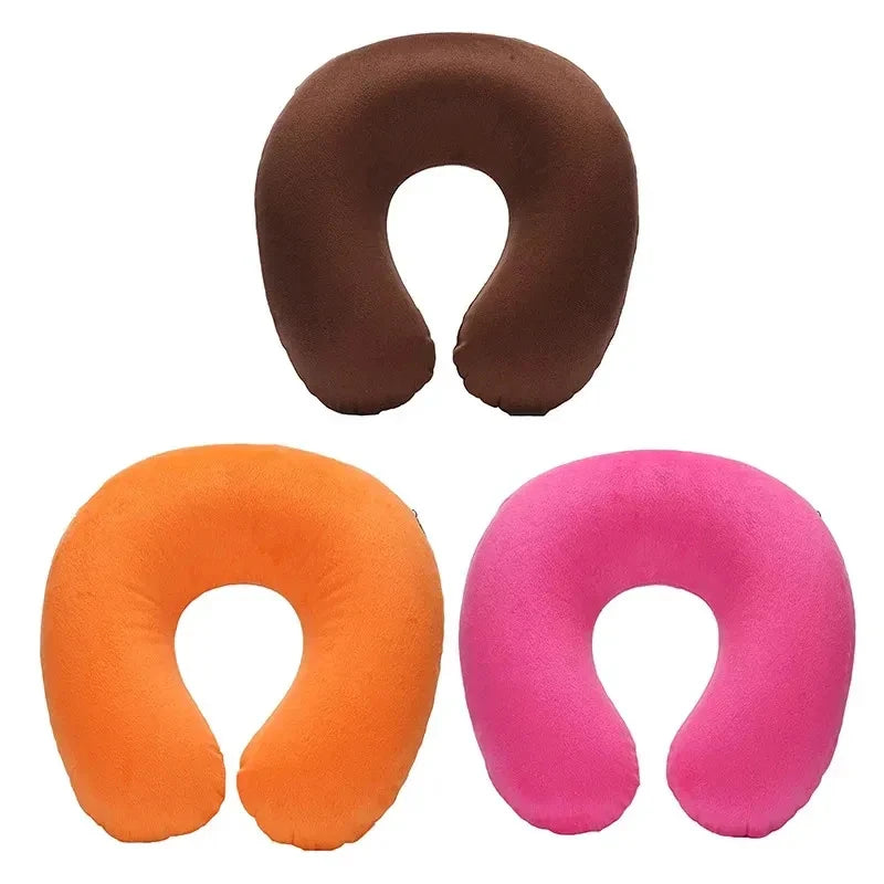 1/2Pcs Memory U Shaped Travel Air Pillow Neck Support Head Rest Cushion Gift Comfortable Pillows For Travel/Daily Relax