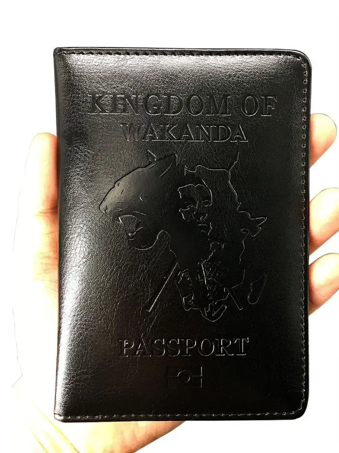 Limited Edition Wakanda Passport Cover Black Passport Holder