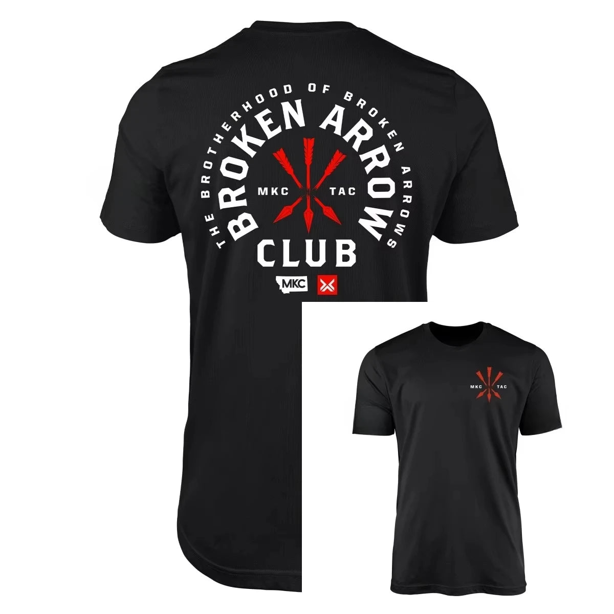 Rare MKC BROKEN ARROW CLUB TAC TEE Tactical T-Shirt High-end Luxury Unisex Style Both of Men and Women