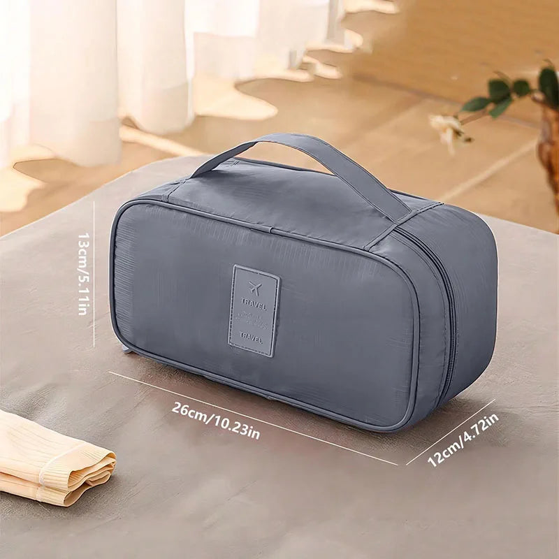 SNUGUG Portable Underwear Storage Bag Lightweight Dustproof Organizer Multifunctional Travel Container Bra Storage Bag