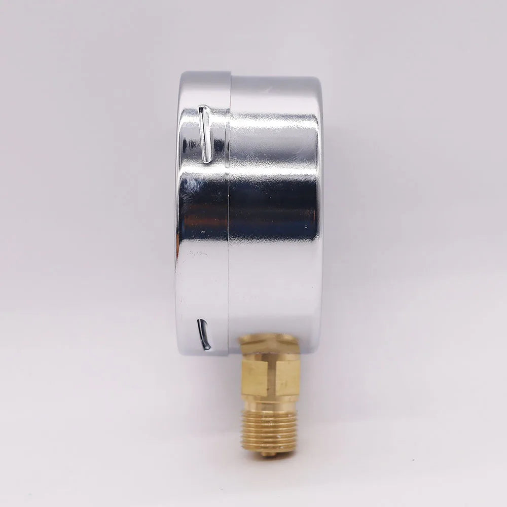 100mm Diameter Calibratable mbar Pressure Meter mbar Gauge Adjustable Gas Micro Pressure Gauge Manometer