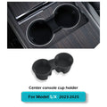 Water Cup Holder For Tesla Model X 2023 - 2026 Model S Central Control Drinks Holder Rear Seat Water Cup Cover Accessories