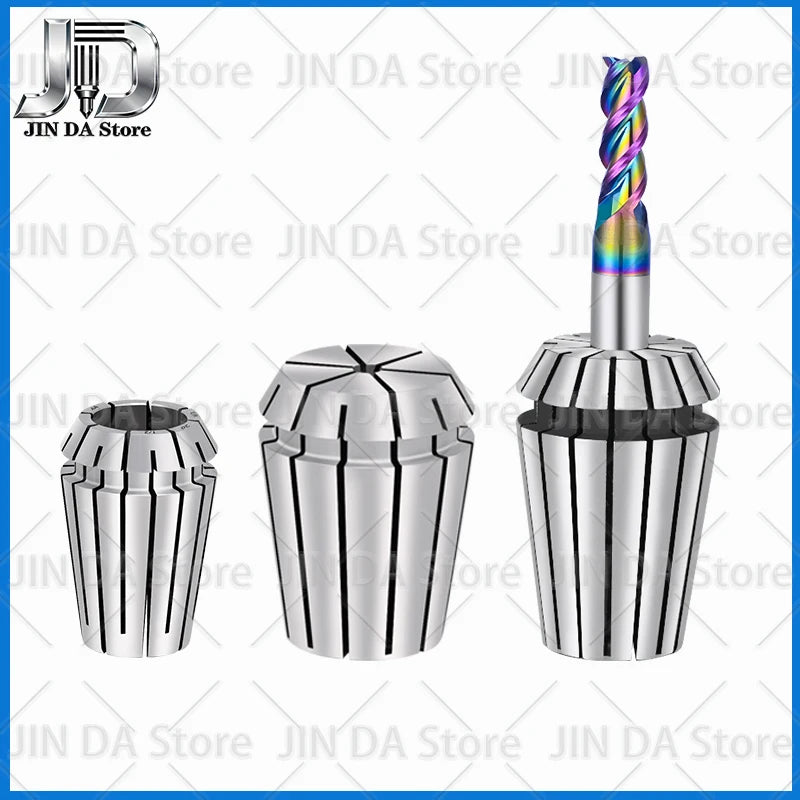 ER20 high-precision 0.008 collet ER20 0.5mm 0.8mm 1.2mm 1.8mm small-aperture collet ER20 4mm 6mm 10mm 12mm ER20 14 15 16mm