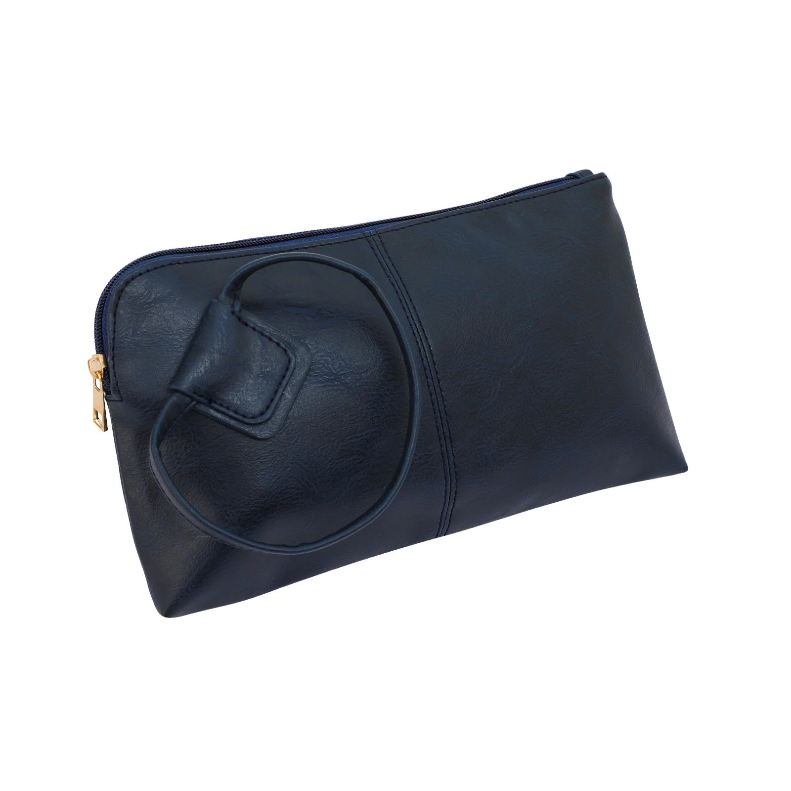 Wristlet Clutch Purses For Women Vegan Leather Premium Evening Bag With Round Handle Large Zipper Bracelet Fashion Luxury Wallet