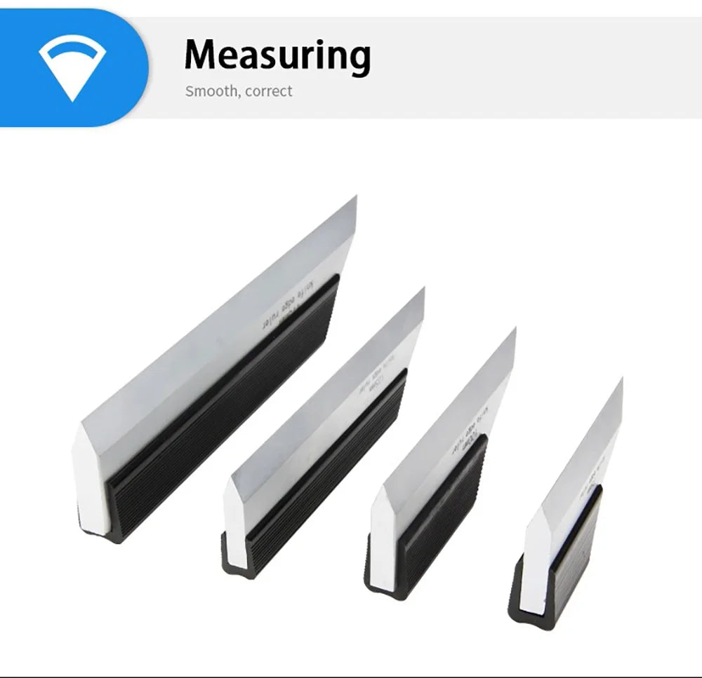 Carbon steel Knife edge ruler Straight Edge Ruler 75/100/125/175/200/250/300mm Leveling Ruler High precision Measure Tool