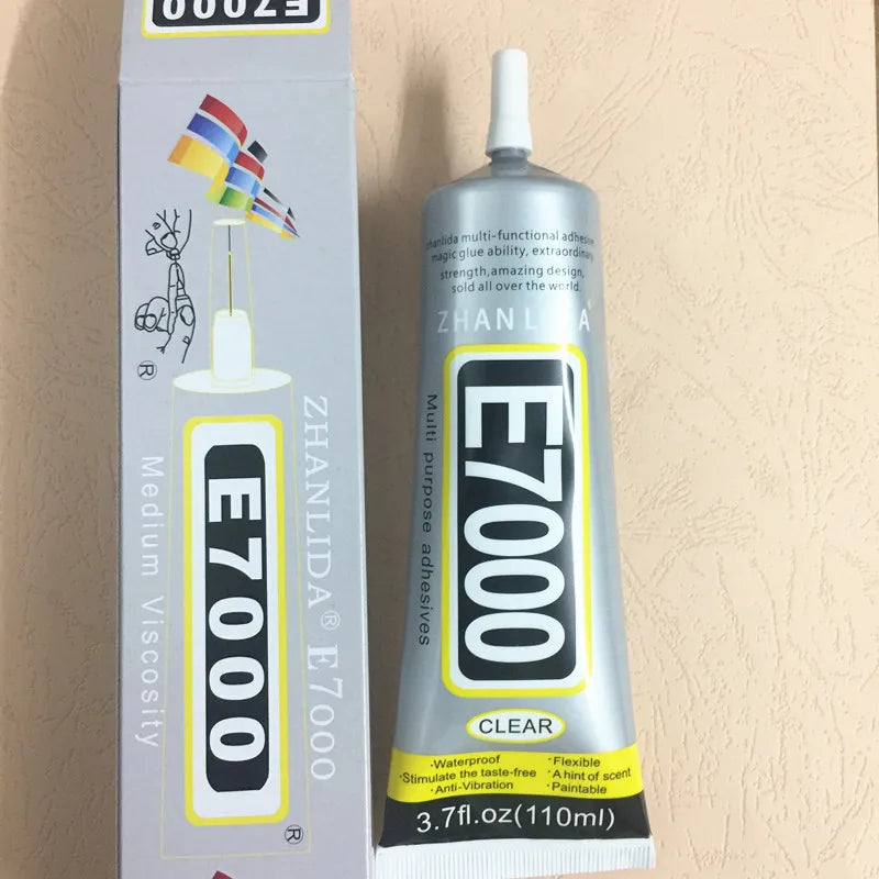 E7000 110 50ML high-strength adhesive DIY jewelry mobile phone diamond crystal repair acrylic adhesive drilling hole