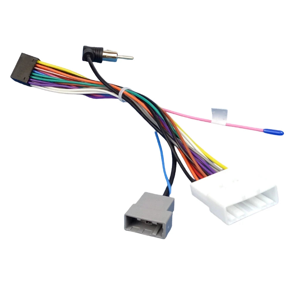Radio Harness Adapter for Nissan Vehicles Featuring 16-Pin Interface to Support For Android Head Unit Integration
