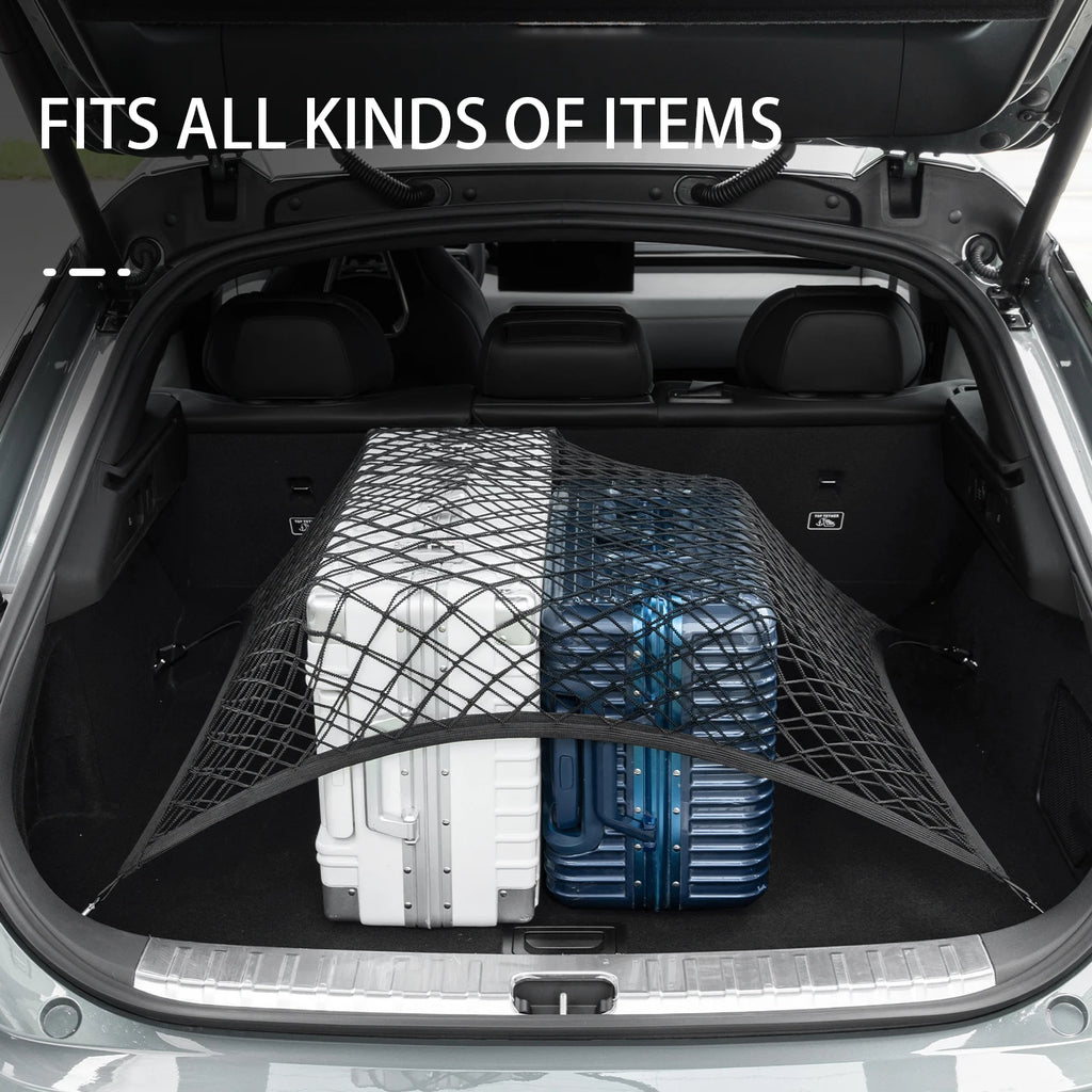 For Volvo XC60 XC70 trunk net double-layer nylon luggage storage net anti-slip fixed Car interior accessories