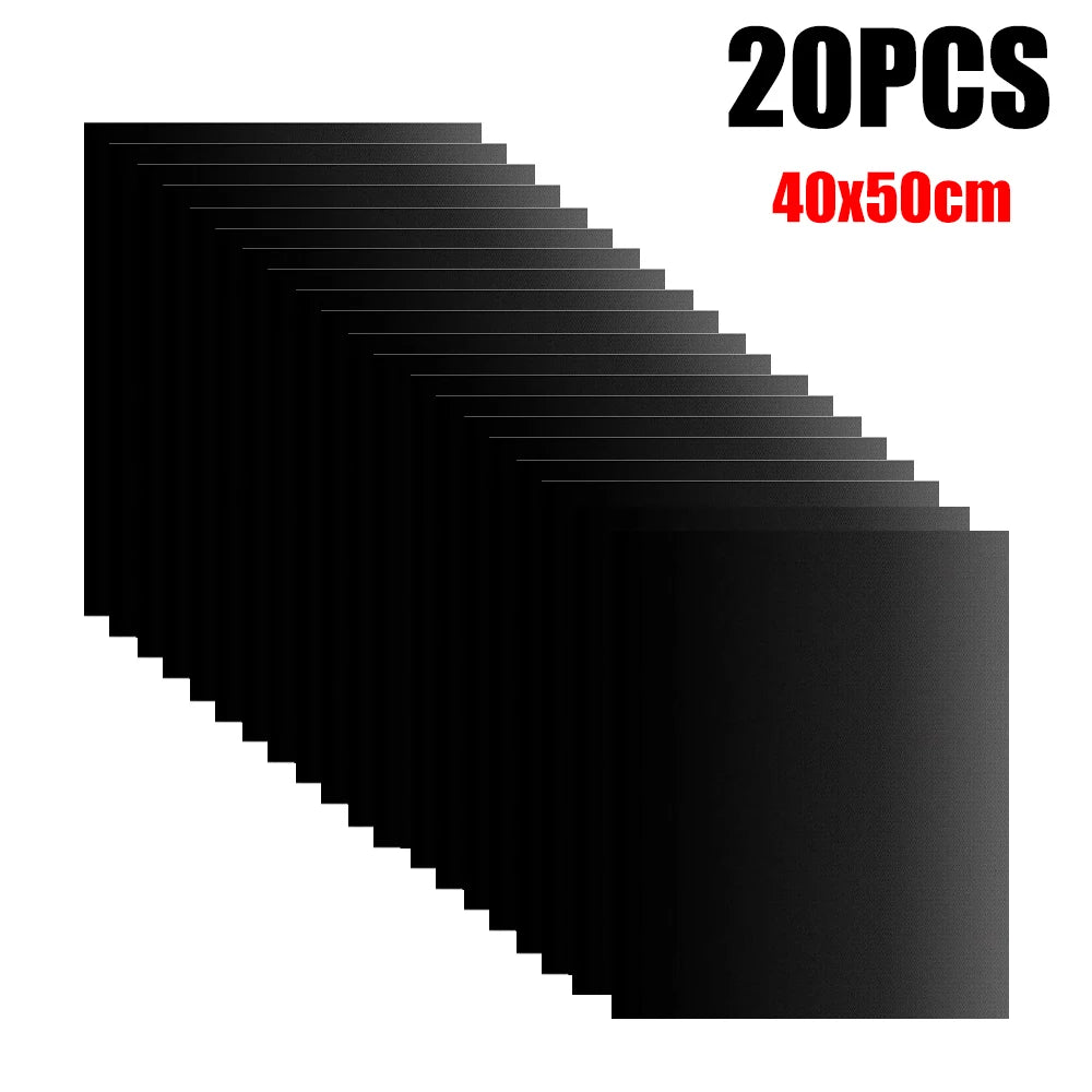 5/20PCS BBQ Grill Mat 40*50cm Baking Mat BBQ Tools Cooking Grilling Sheet Heat Resistance Outdoor Picnic Cooking Barbecue Tool