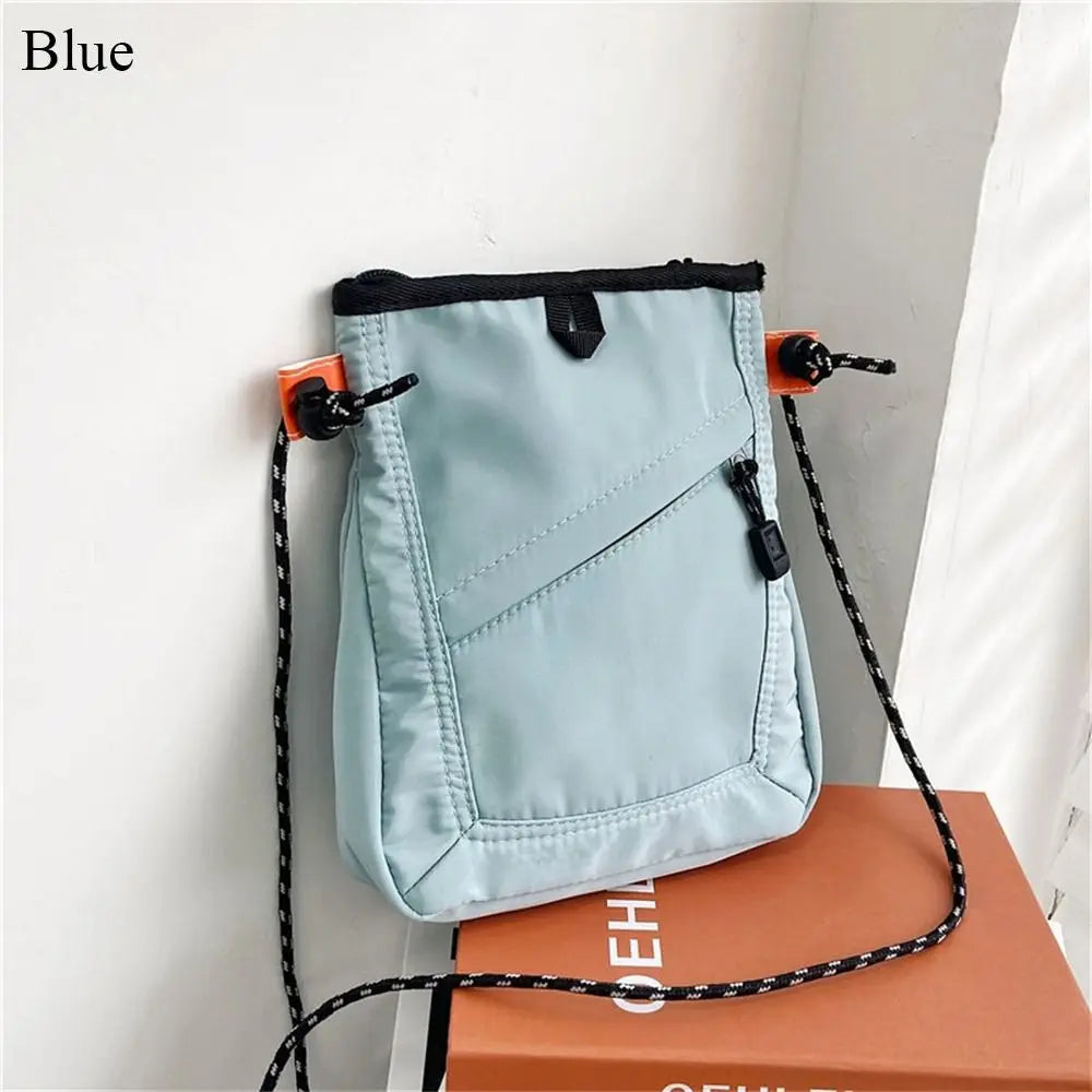 Fashion Mini Waterproof Travel Bag Small Square Shoulder Bag Men Women Handbag Messenger Bag Unisex Sport Crossbody Bag