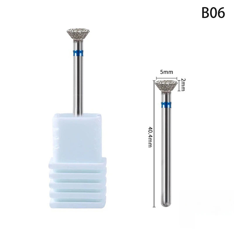 Hot Sale New Nail Drill Bit Mill Cutter All For Manicure Machine Bit Tools Accessories Cuticle Clean For Removing Nail Gel