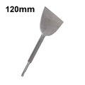 1pcs 75mm/120mmRound Handle Large Chisel Ultra-Thin Flat Shovel Cement Trough Shovel Electric Hammer Drill Bit Shovel Chisel