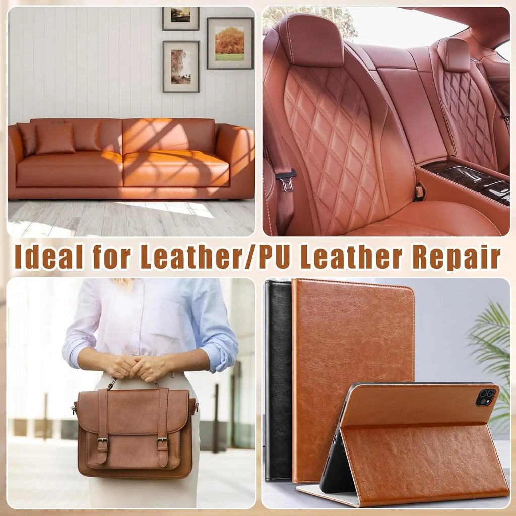 1-3Pcs Leather Repair Glue, Low-Cost Clear Strong CA Adhesive for All Leather Goods, Bags, Shoes, Jackets, Wallets & DIY Crafts