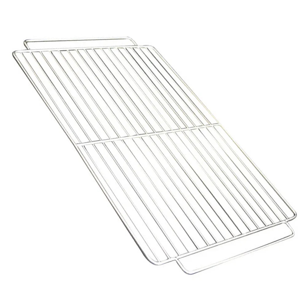 Stainless Steel Grill Net Bbq Wire Mesh Barbecue Roasting Rack for Fish Chicken Pork Chop Camping Picnic Home Kitchen Even Heat