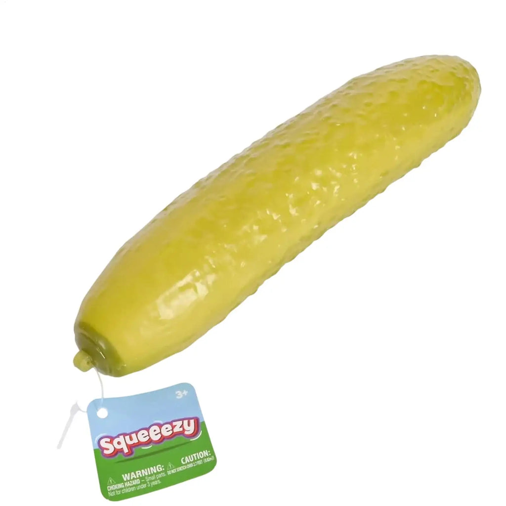 Cucumber Sensory Squeeze Toys Stress Relieving Cucumber Shape Gifts For Adults & Working People, Desk Soft Fidget Toy