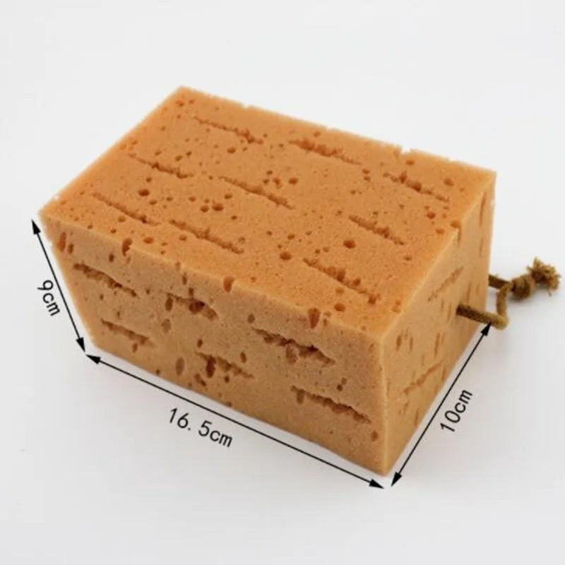 Large Honeycomb Porous Car Washing Sponge 1/3PCS, Soft Detailing Cleaning Brush Auto Motorcycle Accessories