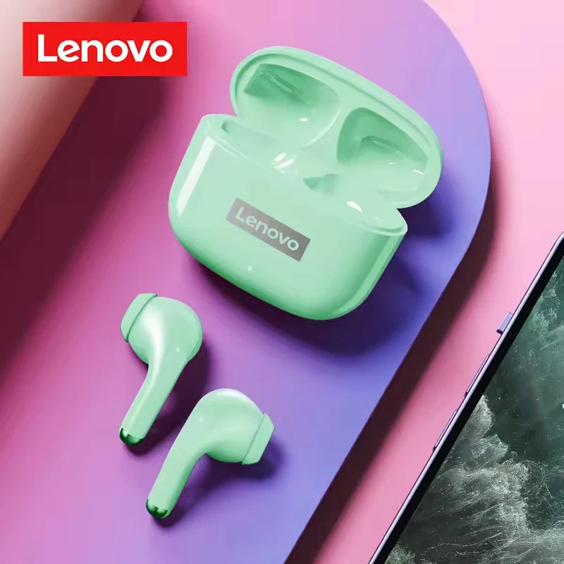 Lenovo LP40pro TWS Wireless Earbuds Bluetooth 5.3 HiFi Stereo Noise Reduction Sports Gaming Headphones for Running Travel Office