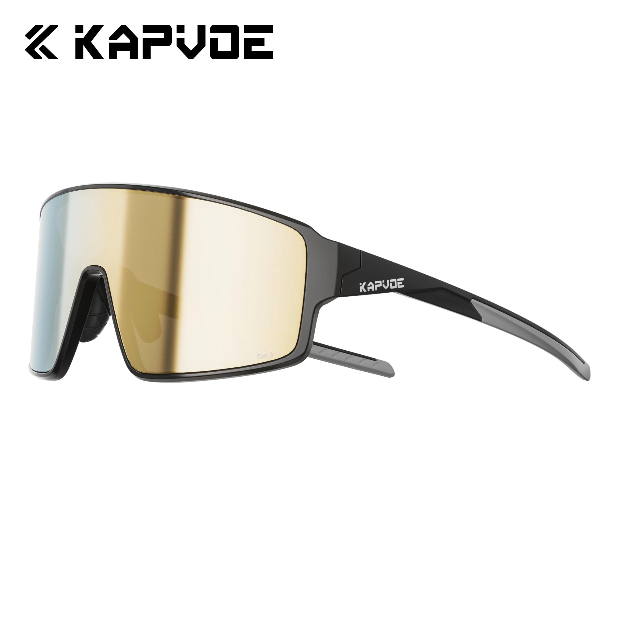 KAPVOE New Hiking Eyewear Cycling Sunglasses Men UV400 Sports MTB Outdoor Goggles Bicycle UV400 Women Running Windproof Glasses