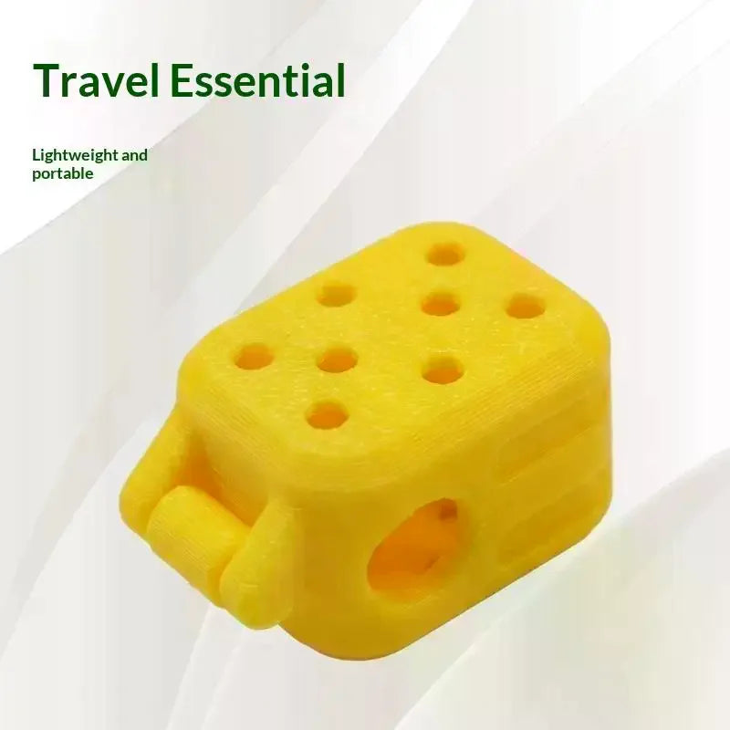 Electric Toothbrush Head Cover: Sonic Toothbrush Cap Travel Protector Plastic Brush Pod Protection Clip Case