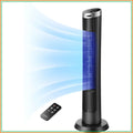36 Inch Tower Fan with Remote, LED Display, Quiet Bladeless Floor Fan for Living Room & Bedroom