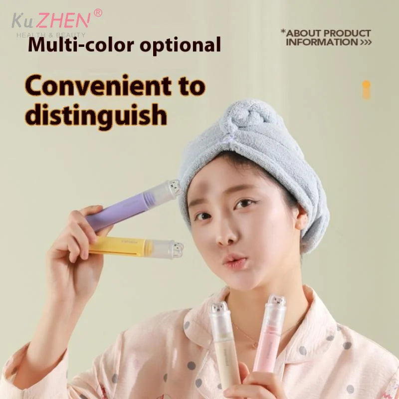 2 In1 Portable Mini Travel Toothbrush Toothpaste Set Adult Outgoing Camp Business Toothbrush Carry-on Deep Cleaning Oral Care
