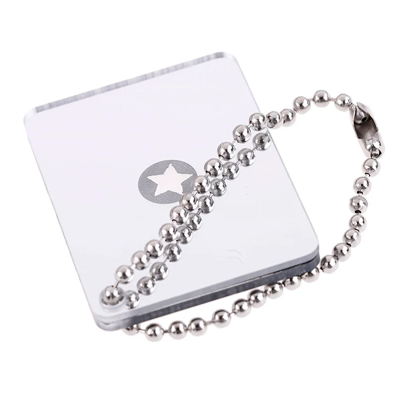 1pc Portable Emergency Floating Signal Mirror Suvival EDC reflective Mirror