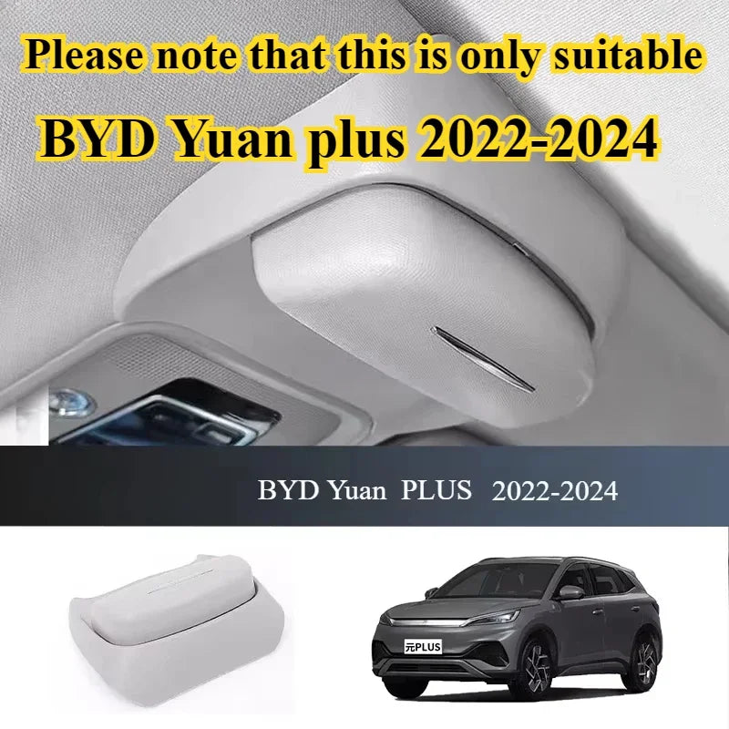 Easily Installable Car Glasses Holder for BYD Seal atto 3 Yuan PLUS Song L  2024 -high volume Sunglasses Case Car Glasses Holder
